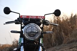 Kawasaki Z650rs Front View