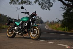 Kawasaki Z650rs Front Left Three Quarter