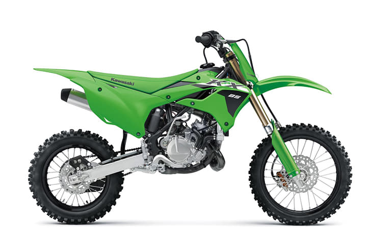 Kawasaki Kx85 Front View Kawasaki Kx85 Front View