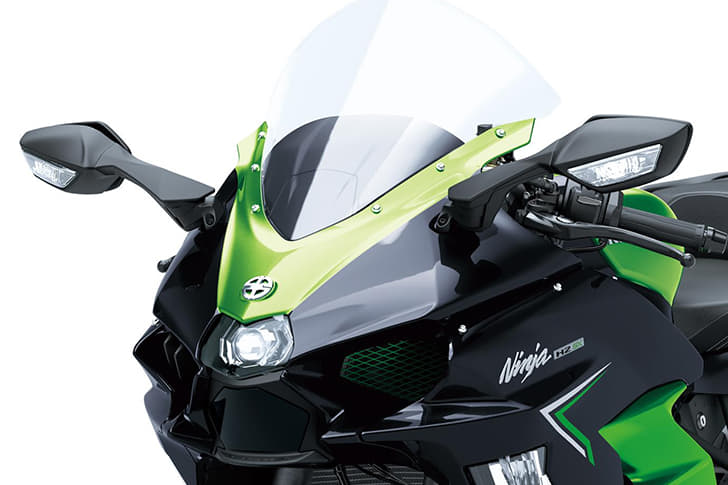 Kawasaki Ninja H2 Sx Se Front View