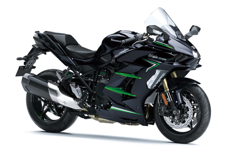 Kawasaki Ninja H2 Sx Front Right Three Quarter