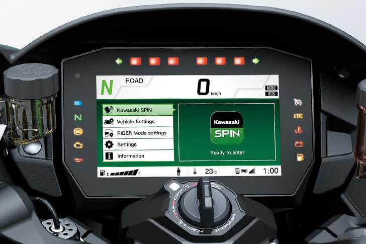 Kawasaki Ninja H2 Sx Left Side Multifunction Switchgear