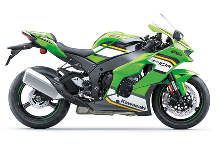 Kawasaki Ninja Zx 10r Color Green, Black, White, Yellow Kawasaki Ninja Zx 10r Color Green, Black, White, Yellow