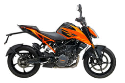 Ktm 160 Duke Tft Front Left Three Quarter