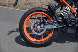 Ktm 200 Duke Rear View