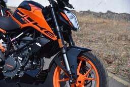 Ktm 200 Duke Front View