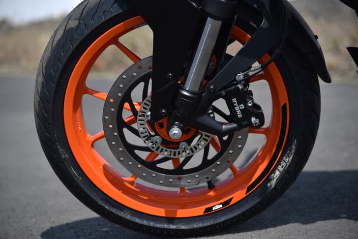 Ktm 200 Duke Color Orange