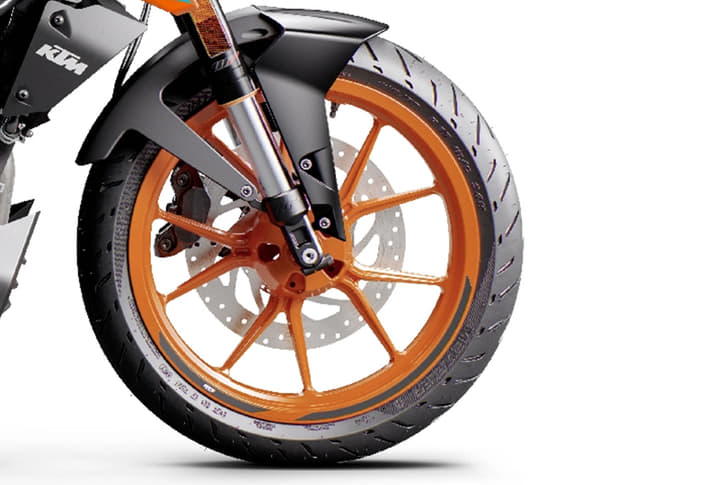 Ktm 200 Duke Color Orange, Black