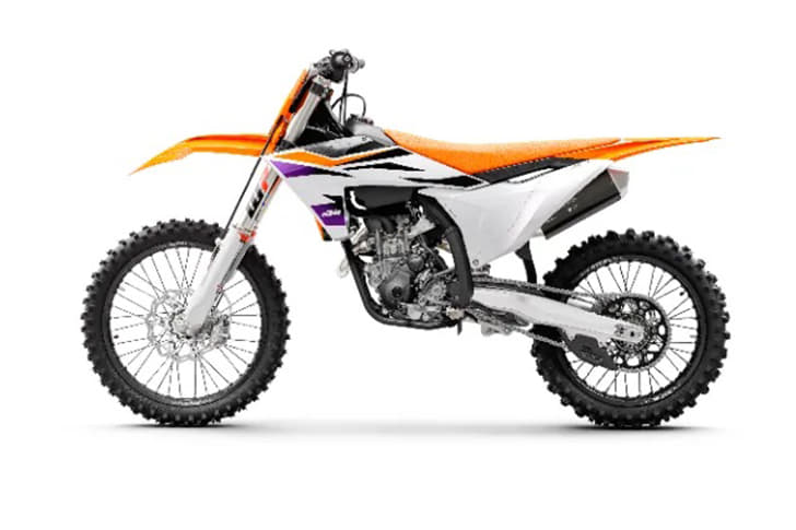 Ktm 250 Sx F Color Orange, White, Black, Purple