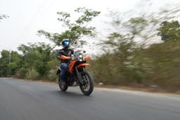 Ktm 390 Adventure X Front Left Three Quarter