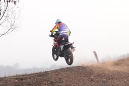 Ktm 390 Adventure Rear View