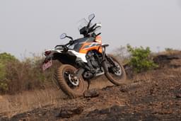 Ktm 390 Adventure Rear View