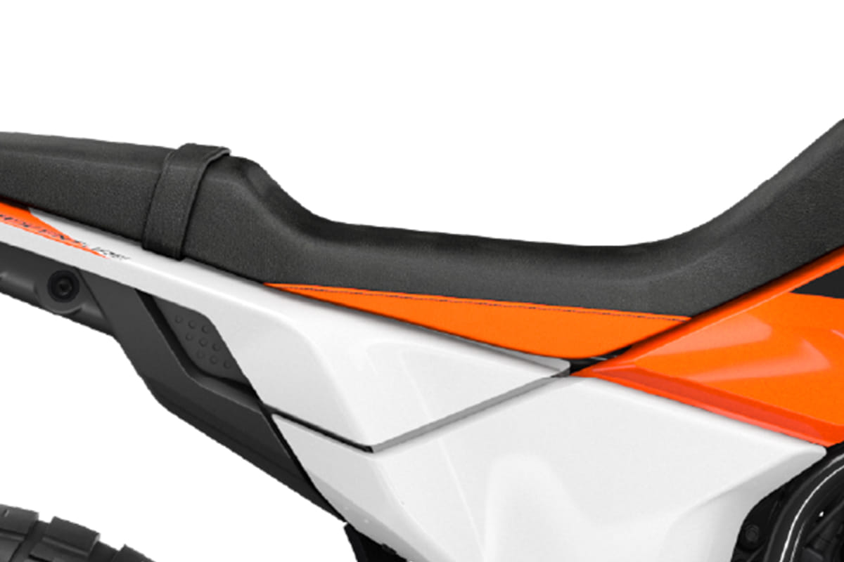 Color Orange, Black, White