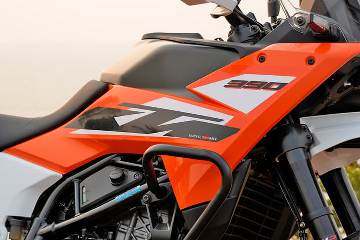 Color Orange, Black, White