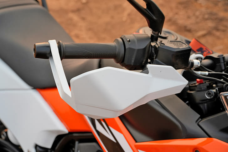 Color White, Black, Orange