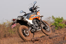 Ktm 390 Adventure Rear View