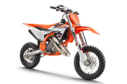 KTM 50 SX Front View KTM 50 SX Front View