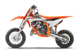 KTM 50 SX Front Left Three Quarter KTM 50 SX Front Left Three Quarter
