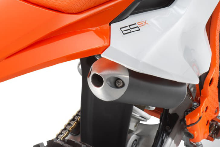 Ktm 65 Sx Color Orange, White
