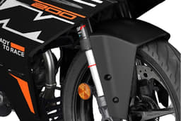 Ktm Rc 200 Color Black, Orange
