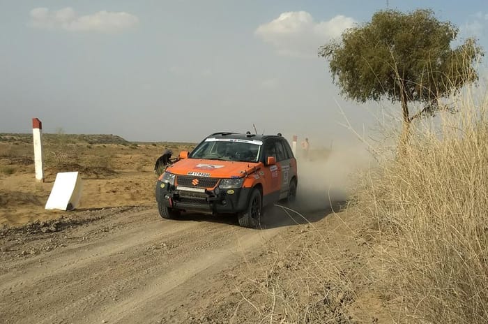 Team Army's Maruti Suzuki Grand Vitara Team Army's Maruti Suzuki Grand Vitara