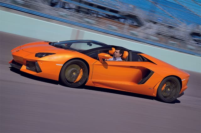 Lamborghini Aventador Roadster review, test drive