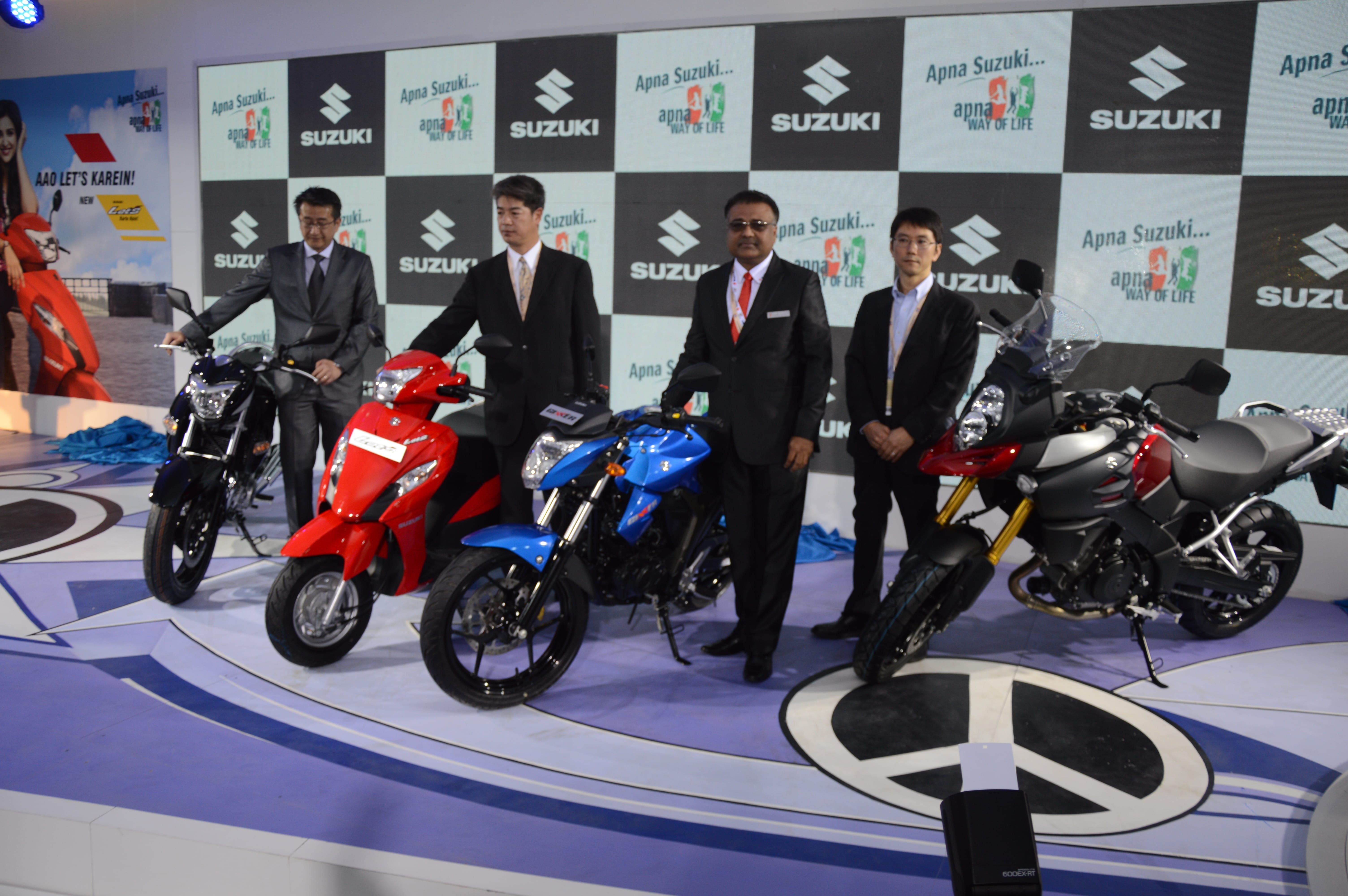 Auto Expo 2014: Suzuki unveils four new models 