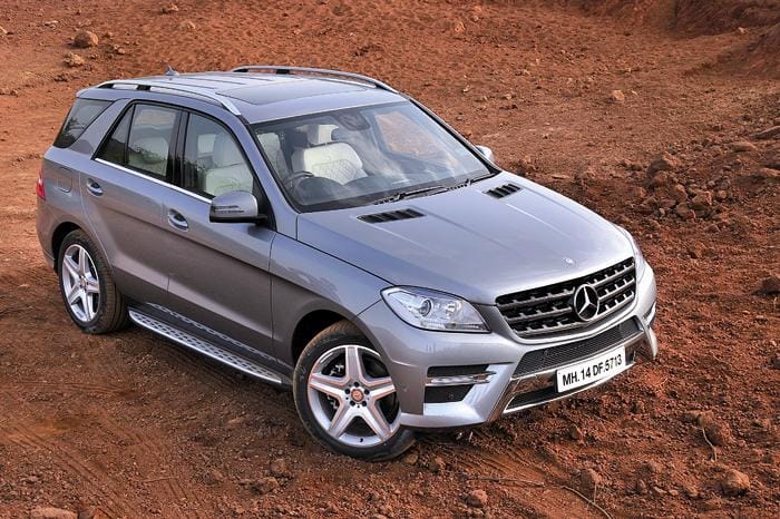 Mercedes M-class facelift coming next year