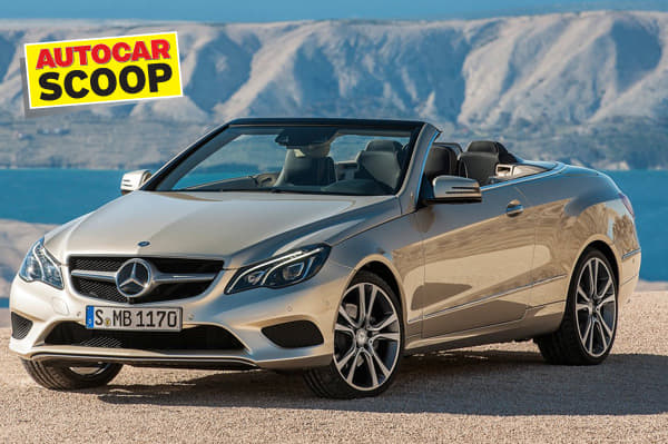 SCOOP! Mercedes E 400 Cabriolet coming 2015