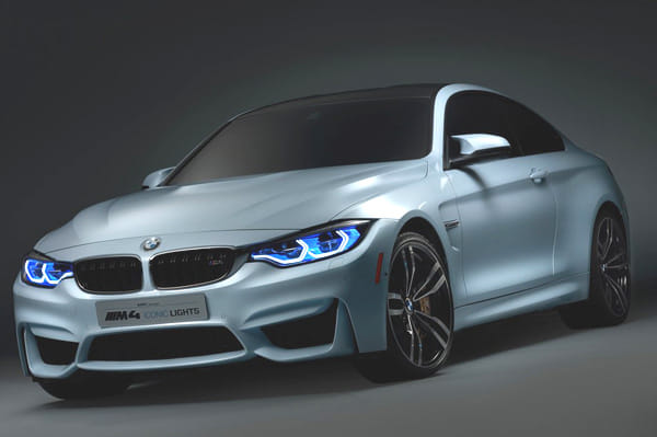 BMW M4 Iconic Lights Concept shown at CES 2015