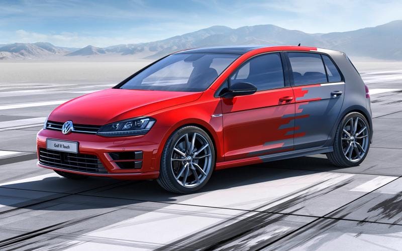 Volkswagen Golf R Touch revealed at CES 2015