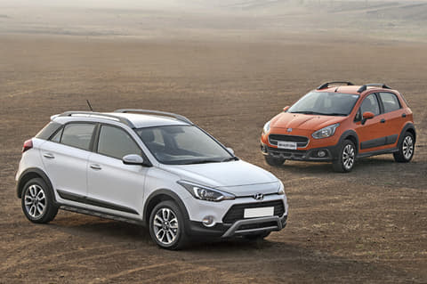 Hyundai i20 Active vs Fiat Avventura comparison
