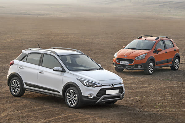 Hyundai i20 Active vs Fiat Avventura comparison