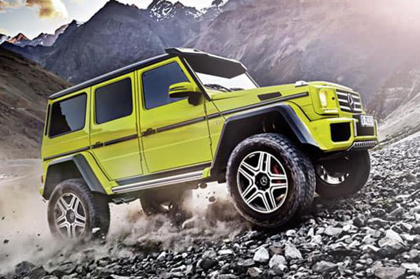 Mercedes-Benz G 500 4x4² to see series production
