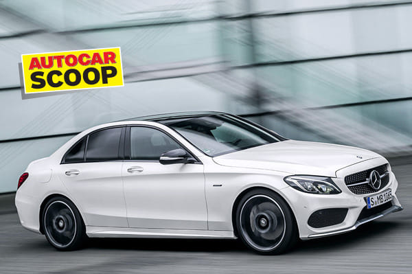 SCOOP! Mercedes C 450 AMG Sport India bound