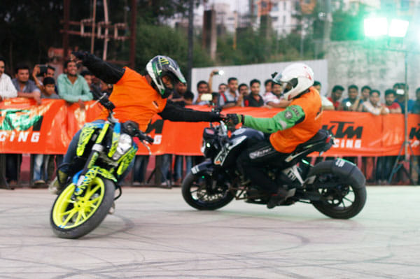 KTM organises stunt show in Pune