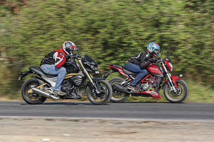Mahindra Mojo Vs Benelli TNT 25 comparison - Image 1