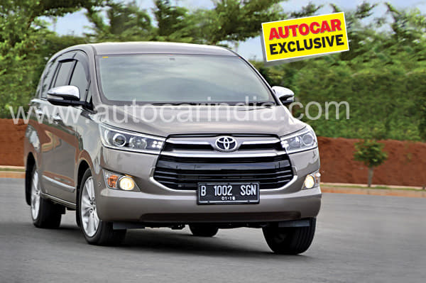 Toyota Innova Crysta review, test drive