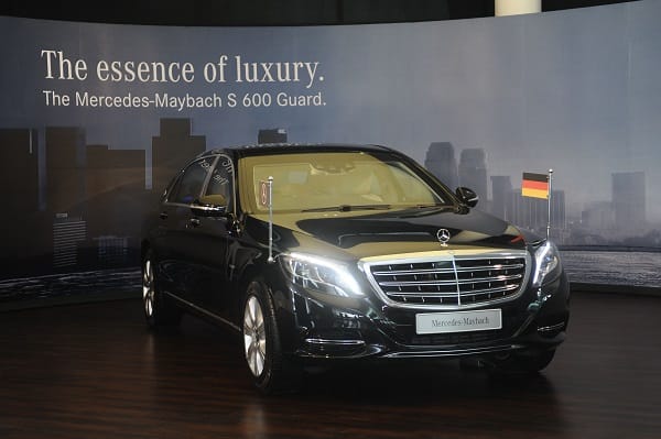 Mercedes-Maybach S600 Guard launched at Rs 10.50 crore