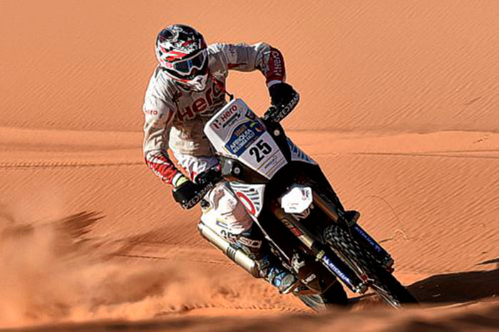 Merzouga Rally: Hero running in the top 10 at the end of day three ...