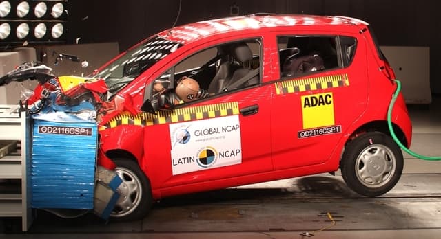 India-made Chevrolet Beat fails Latin NCAP tests