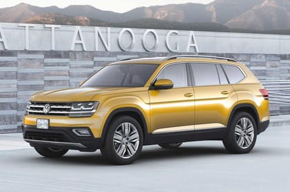 Volkswagen Atlas seven-seat SUV revealed - Image 1