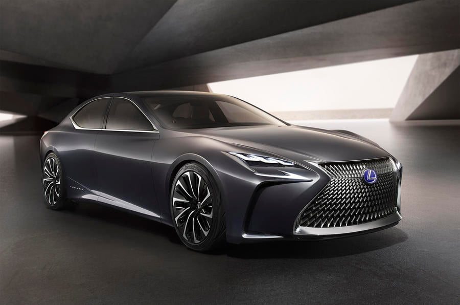 New Lexus LS sedan to debut at Detroit motor show - Introduction ...