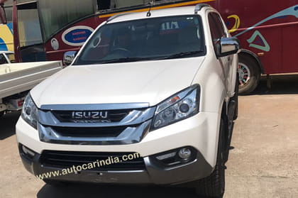 India-spec Isuzu MU-X spied ahead of May 11 launch - Image 2