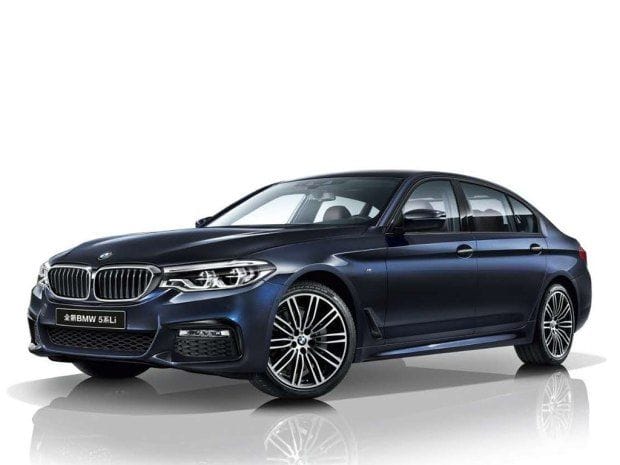 2017 BMW 5-series long-wheelbase leaked