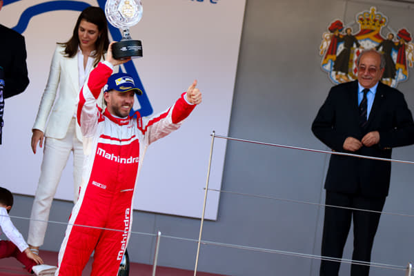 Formula E podium for Mahindra Racing at Monaco