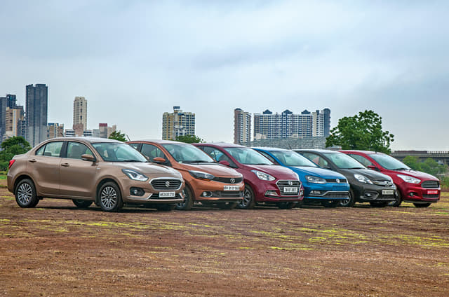 Dzire vs Tigor vs Xcent vs Ameo vs Amaze vs Aspire comparison