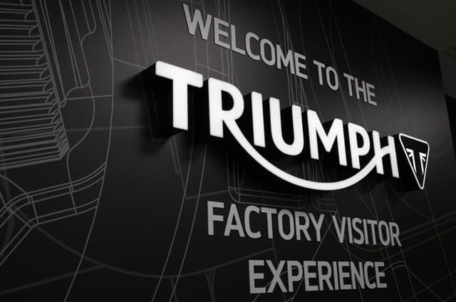 Triumph opens new factory visitor centre