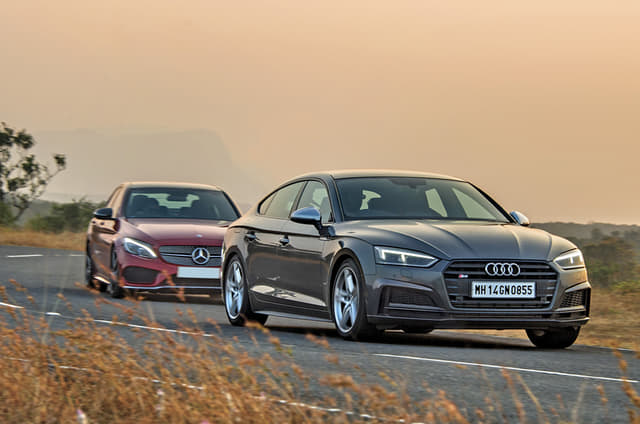 2017 Mercedes-AMG C 43 vs Audi S5 Sportback comparison