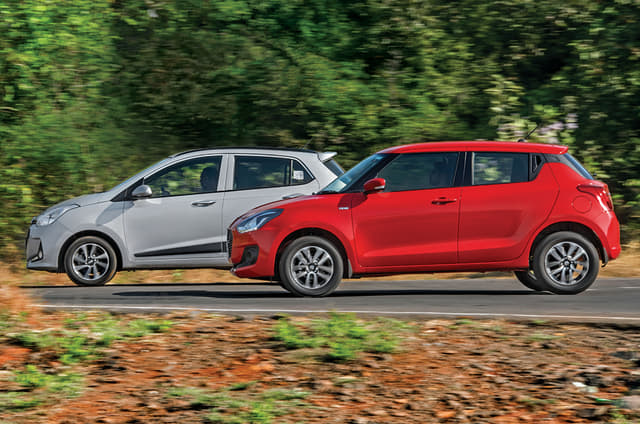 2018 Maruti Swift vs Hyundai Grand i10 comparison